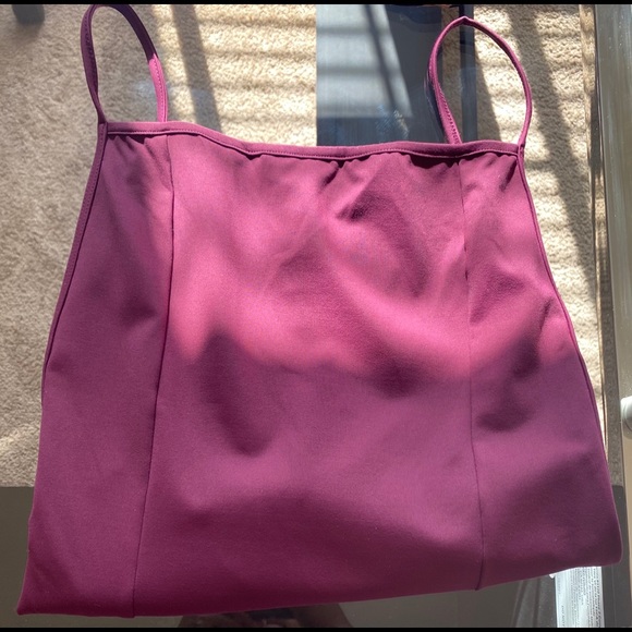 Free People Lila Bodysuit Plum Wine Size M - Picture 3 of 8